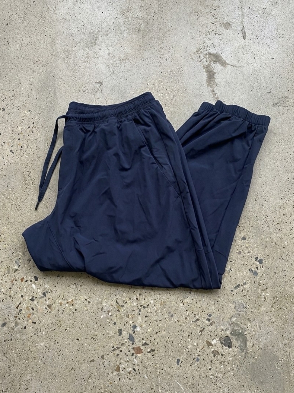 American Eagle Outfitters Men's Navy Jogger Sweatpants with Drawstring Size XXL